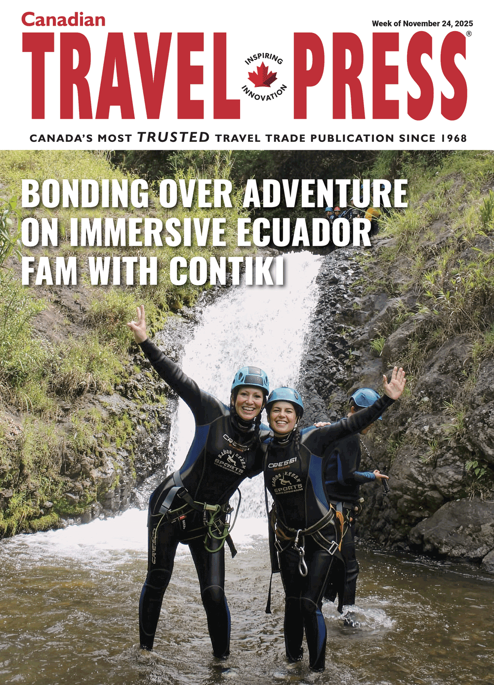 Immersed in the wonders of travel