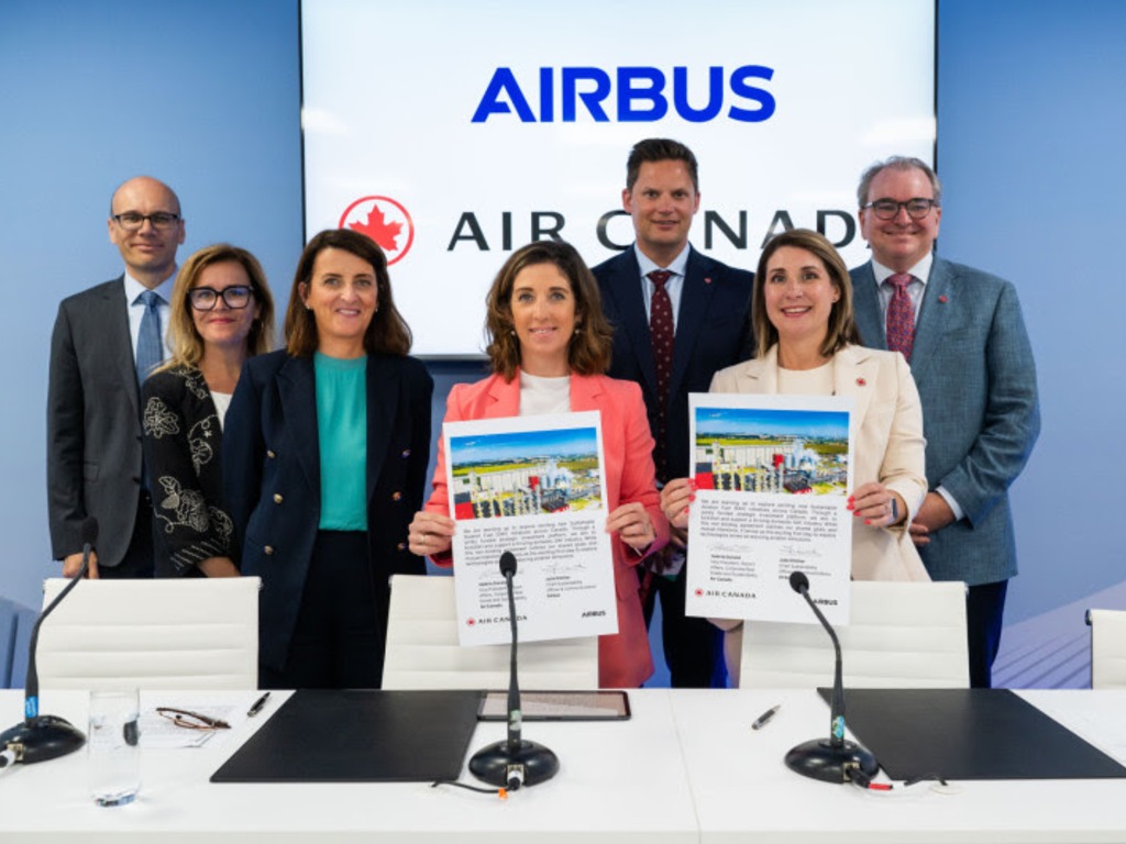 Air Canada, Airbus team up on Canadian SAF initiative