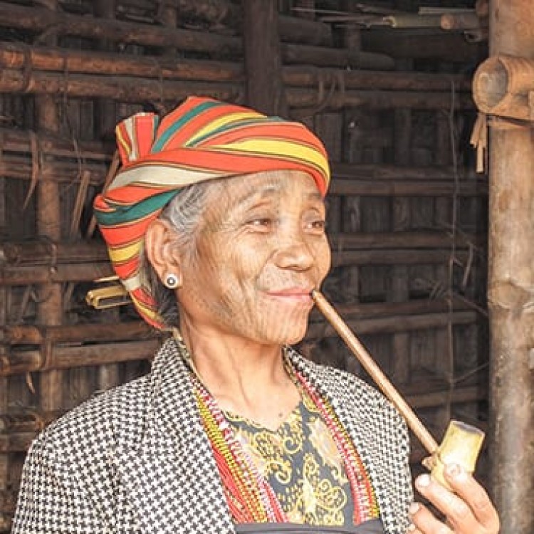 Chase | Burma - E 5923 Chin woman in Sew Laung Village